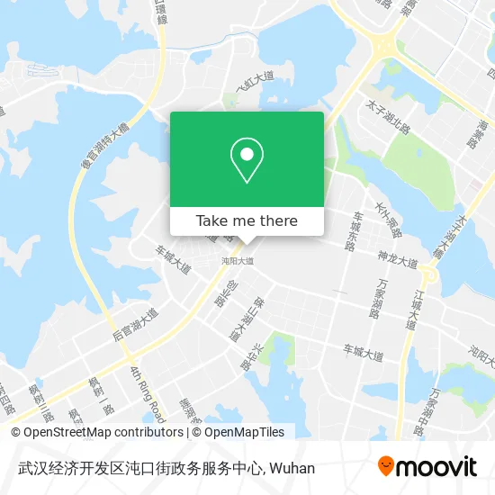 武汉经济开发区沌口街政务服务中心 map