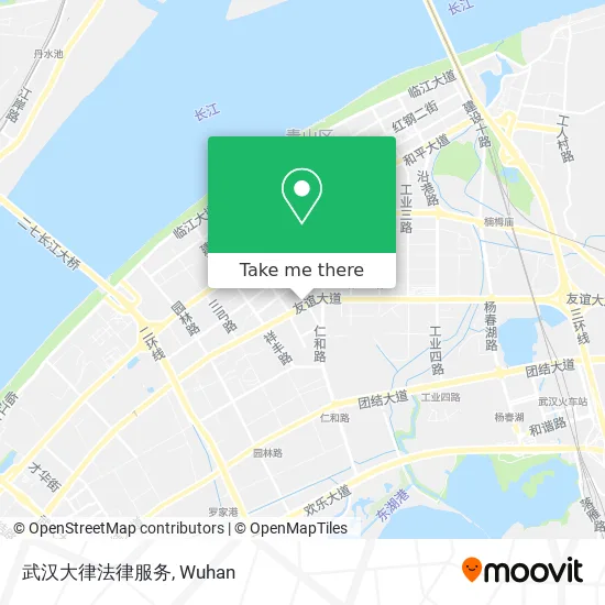 武汉大律法律服务 map