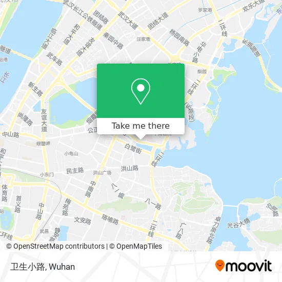 卫生小路 map
