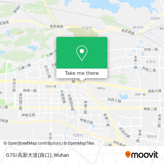 G70/高新大道(路口) map