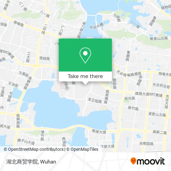 湖北商贸学院 map