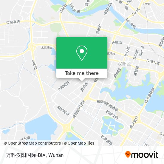 万科汉阳国际-B区 map
