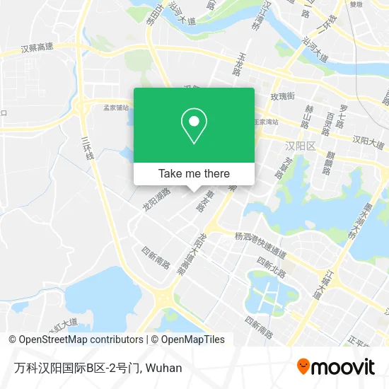 万科汉阳国际B区-2号门 map
