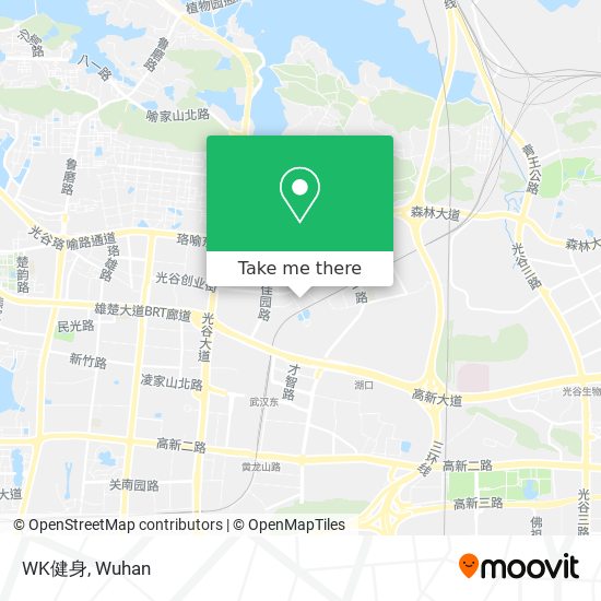 WK健身 map