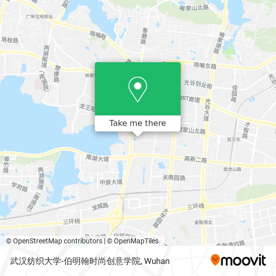 武汉纺织大学-伯明翰时尚创意学院 map