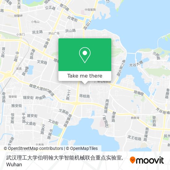 武汉理工大学伯明翰大学智能机械联合重点实验室 map