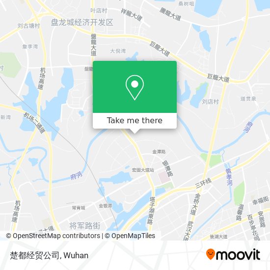 楚都经贸公司 map
