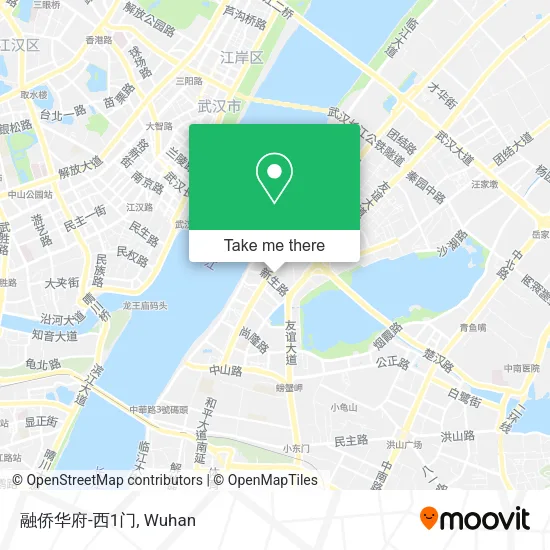 融侨华府-西1门 map
