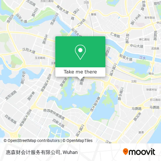 惠森财会计服务有限公司 map