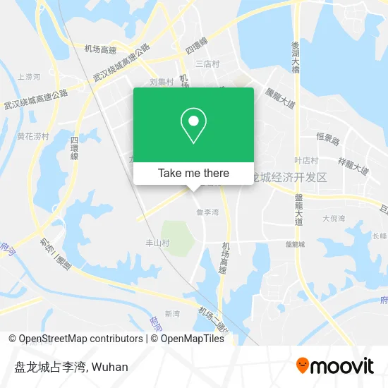 盘龙城占李湾 map