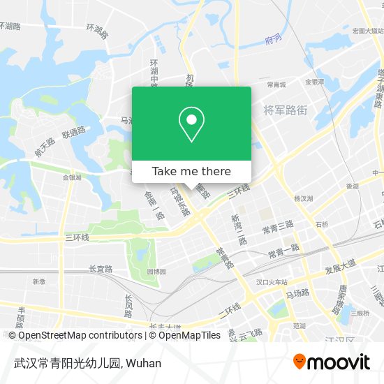 武汉常青阳光幼儿园 map