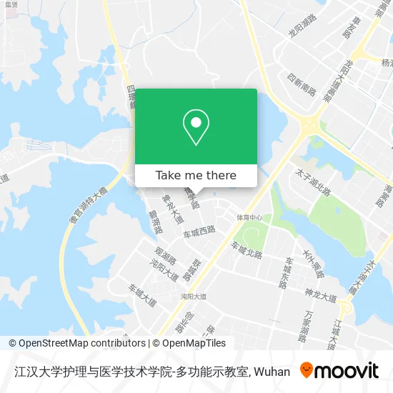 江汉大学护理与医学技术学院-多功能示教室 map