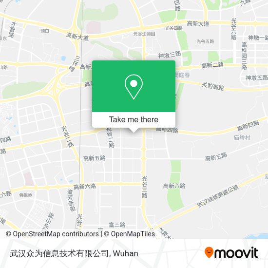 武汉众为信息技术有限公司 map