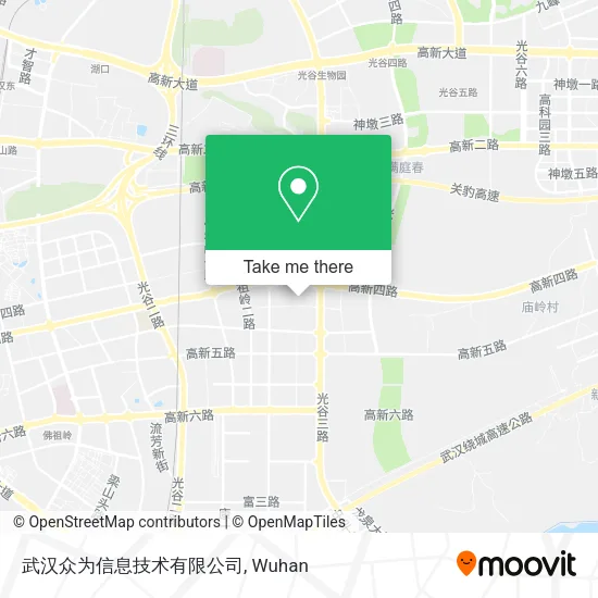 武汉众为信息技术有限公司 map