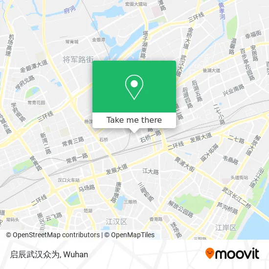启辰武汉众为 map