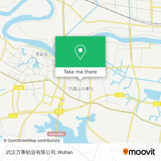 武汉万事铝业有限公司 map