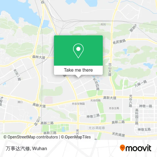万事达汽修 map