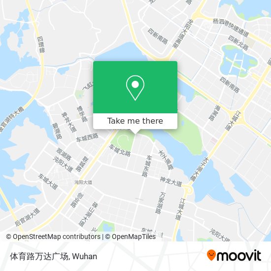 体育路万达广场 map