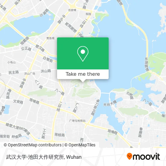 武汉大学-池田大作研究所 map