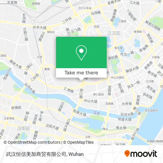 武汉恒信美加商贸有限公司 map
