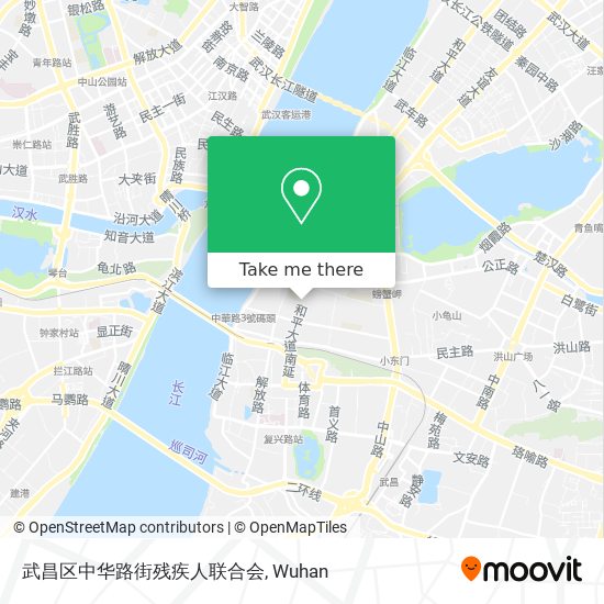 武昌区中华路街残疾人联合会 map