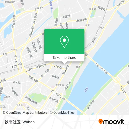 铁南社区 map