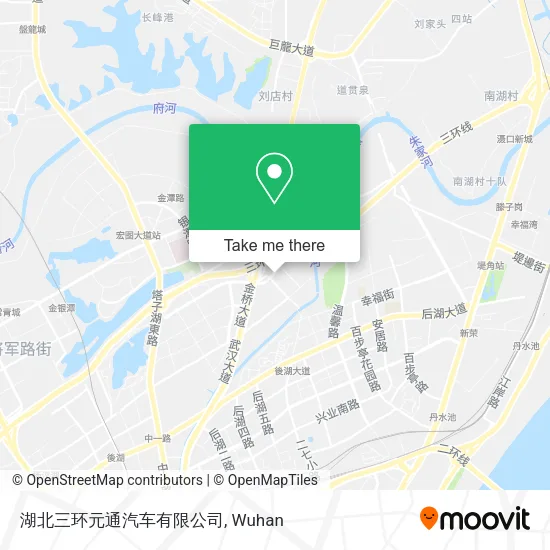 湖北三环元通汽车有限公司 map