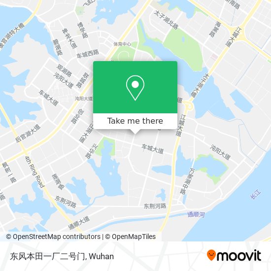 东风本田一厂二号门 map