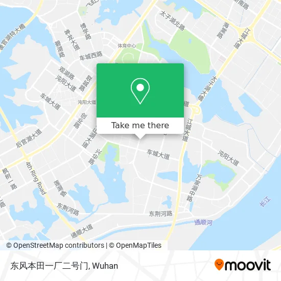 东风本田一厂二号门 map