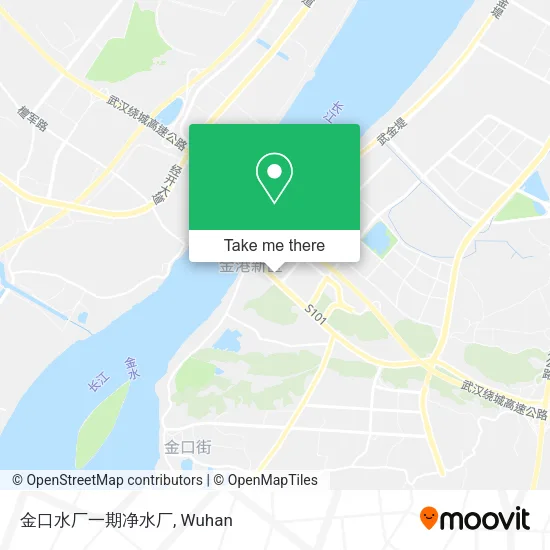 金口水厂一期净水厂 map