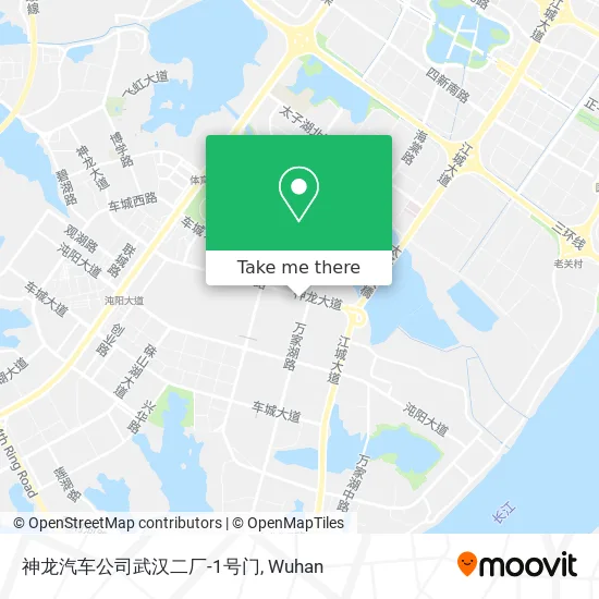 神龙汽车公司武汉二厂-1号门 map