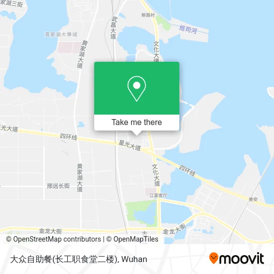 大众自助餐(长工职食堂二楼) map