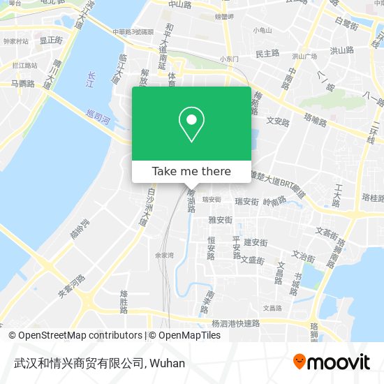 武汉和情兴商贸有限公司 map