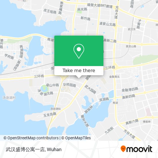 武汉盛博公寓一店 map