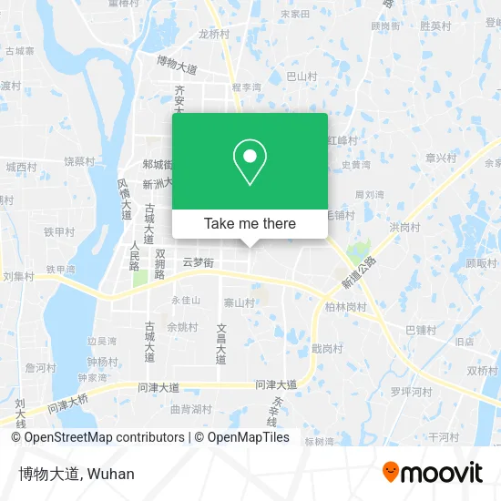 博物大道 map