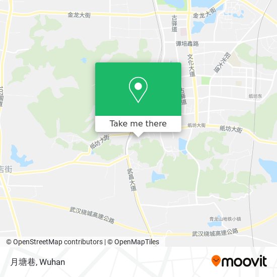 月塘巷 map