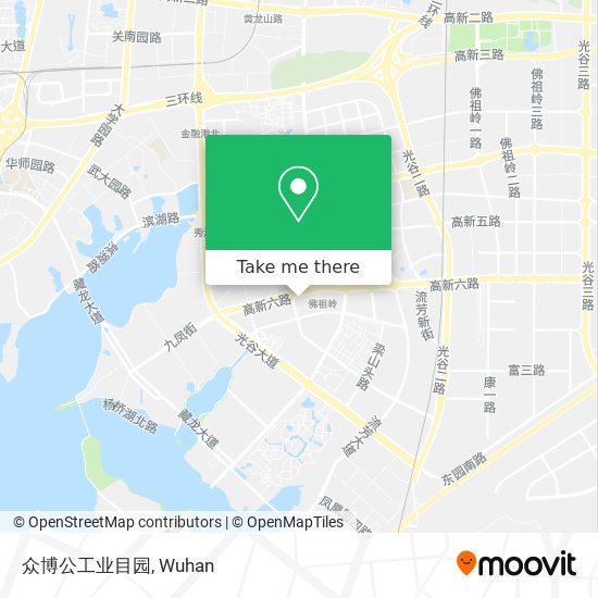 众博公工业目园 map