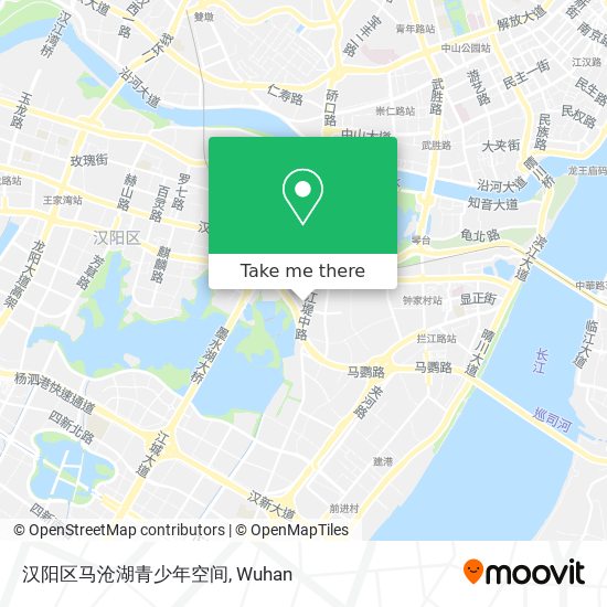 汉阳区马沧湖青少年空间 map