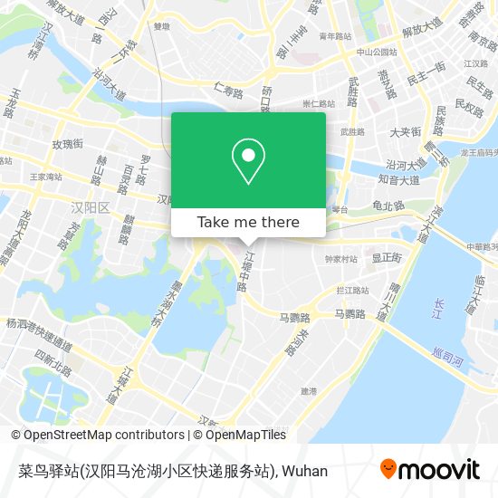 菜鸟驿站(汉阳马沧湖小区快递服务站) map