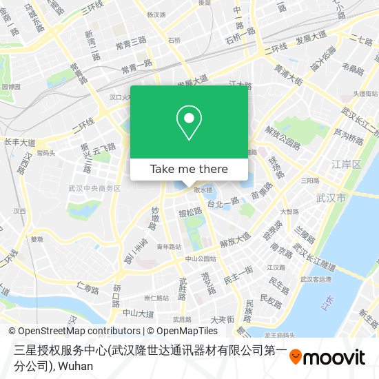 三星授权服务中心(武汉隆世达通讯器材有限公司第一分公司) map