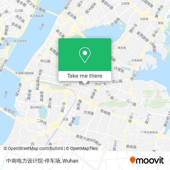 中南电力设计院-停车场 map