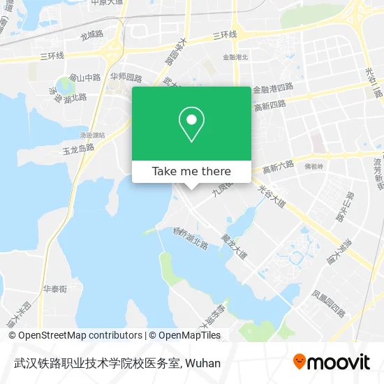 武汉铁路职业技术学院校医务室 map