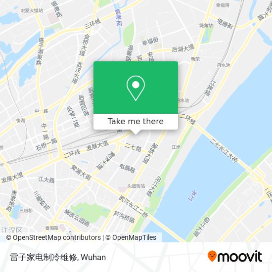 雷子家电制冷维修 map