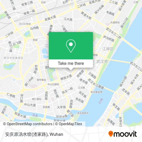 安庆原汤水饺(渣家路) map