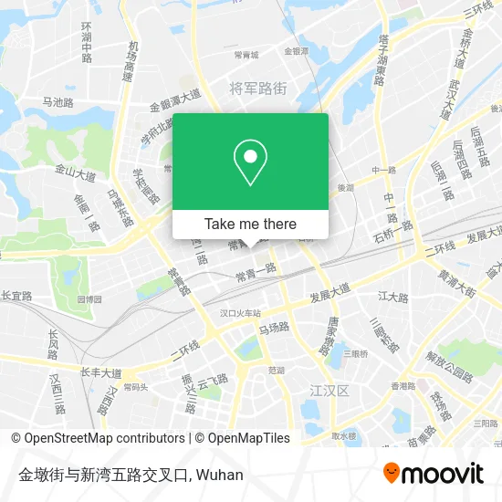 金墩街与新湾五路交叉口 map