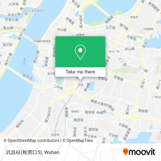 武昌站(检票口5) map