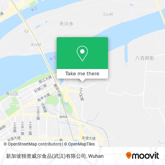 新加坡独资威尔食品(武汉)有限公司 map