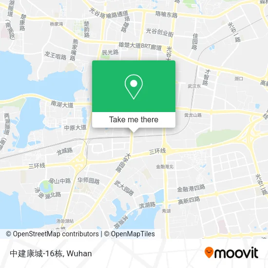 中建康城-16栋 map