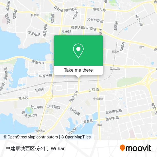 中建康城西区-东2门 map