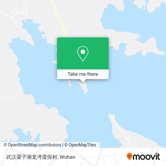 武汉梁子湖龙湾度假村 map